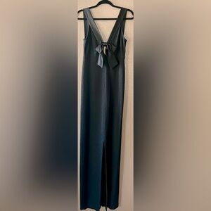 St.John Vintage Blk Evening sleeveless dress